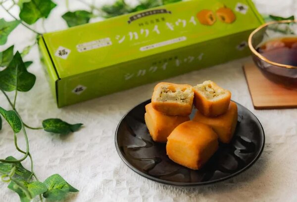 キウイフルーツを使ったお菓子「シカクイキウイ」をプレゼント！